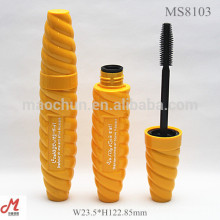 MS8103 Diseño único en forma de tornillo Plastic Mascara tube packaging
